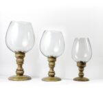 CANDELABRO EN MADERA "VERACRUZ" MED.