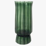 FLORERO EN CRISTAL VERDE "GOTEMBURGO" PEQ.