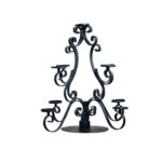 CANDELABRO EN HIERRO "CRAWLEY" 9 BRAZOS
