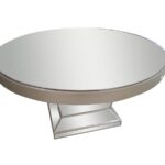 MESA REDONDA EN ESPEJO "ASTORIA"