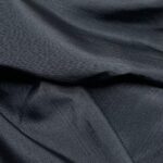MANTEL REDONDO SHANTUNG NEGRO 126"