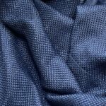 MANTEL JUTE NAVY RECTANGULAR 108" X 156"