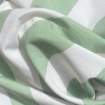 MANTEL REDONDO 126'' RAYAS VERDES SEVILLA