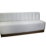 SOFA EN LEATHER BLANCO “LAURO”