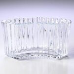 FLORERO "CURVE" RANURADO CLEAR