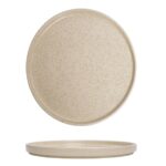 PLATO POSTRE BEIGE MATE "ARLEEN"