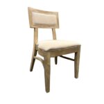 SILLA MADERA Y TELA "STELLA"