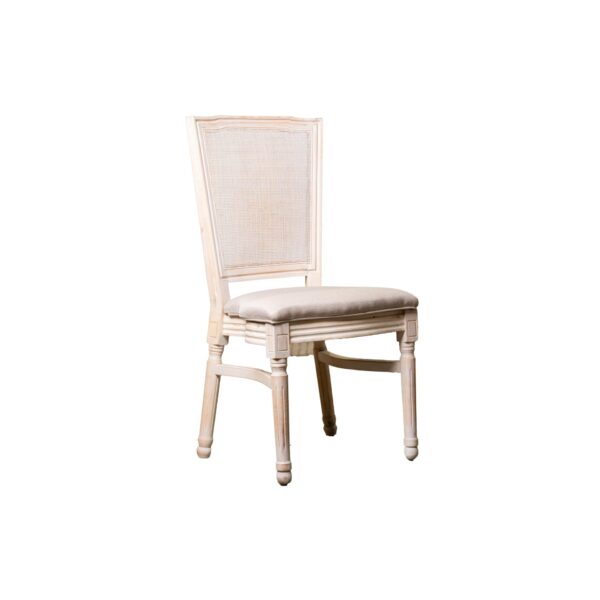 SILLA ANTIQUE WHITE "GRETA"