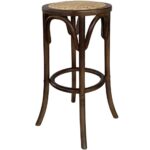 TABURETE AMAZONICO CAOBA