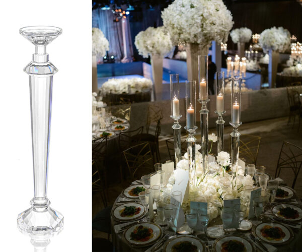 CANDELABRO EN CRISTAL "MARDEKA" GDE. - Image 2