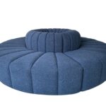 SOFA SEMICIRCULO "PASADENA" BLUE