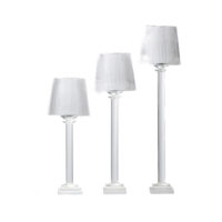 CANDELABRO EN CRISTAL UNITARIO "FRANCESCA" GRD
