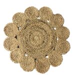 INDIVIDUAL EN YUTE FLOWER