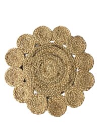 INDIVIDUAL EN YUTE FLOWER