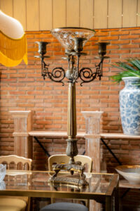 CANDELABRO EN BRONCE BERNINI