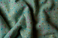 MANTEL REDONDO GREEN COLORFUL 126"