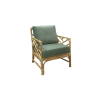 BUTACA RATTAN OLIVE "BAMBU"