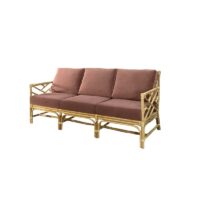 SOFA RATTAN MOCHA "BAMBU"