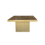 MESA CUADRADA EN MADERA GOLDEN "ASIS"