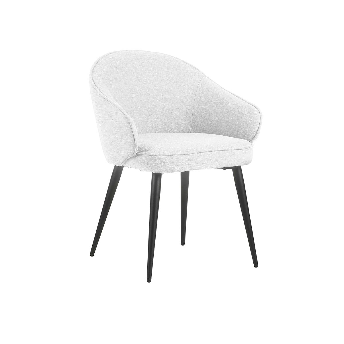 BUTACA EN TELA BLANCA CATALINA