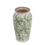 URNA GREEN FLOWER PEQ