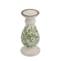 CANDELABRO GREEN FLOWER PEQ