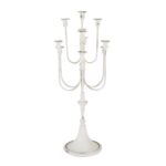 CANDELABRO 11 BRAZOS BLANCO WASH DONALT