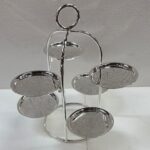 PASTRY STAND SLVER PLATED