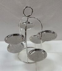 PASTRY STAND SLVER PLATED