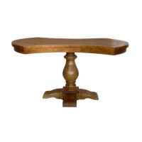 MESA MANERA DOBLE MEDIA LUNA P 150 CM