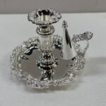 CANDELABRO UNITARIO SILVER PLATED GRD