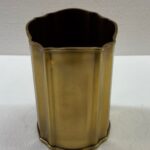 FLORERO VINTANGE BRASS GOLD MED