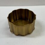 FLORERO VINTAGE BRASS GOLD PEQ