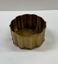 FLORERO VINTAGE BRASS GOLD PEQ