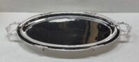 BANDEJA OVALADA SILVER PLATED