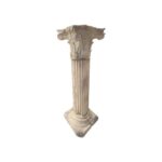 COLUMNA DE PIEDRA CORINTIO PEQ