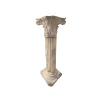 COLUMNA DE PIEDRA CORINTIO PEQ