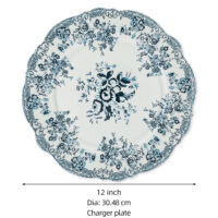 PLATO BASE "JOSEPHINE" BLUE