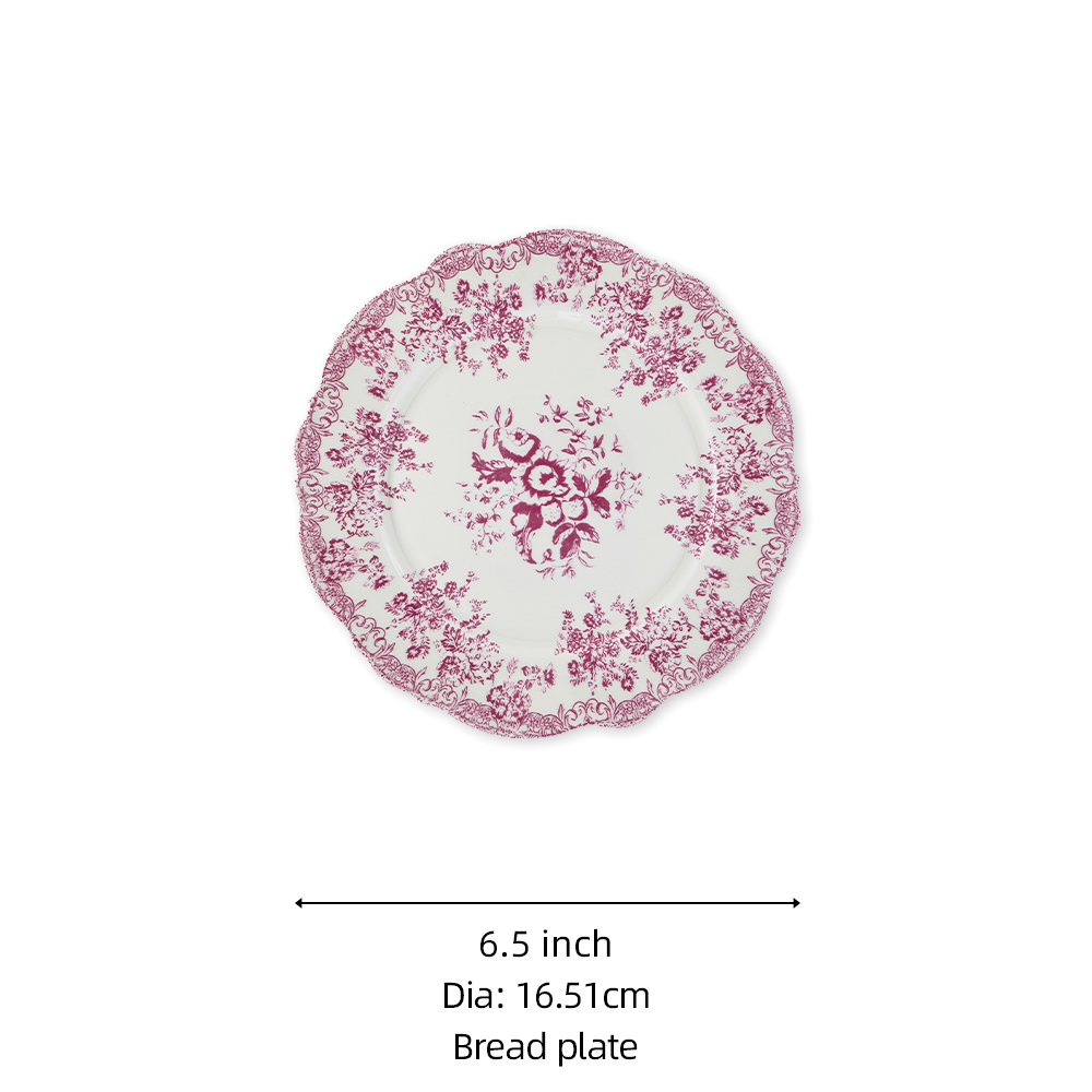 PLATO DE PAN "JOSEPHINE" ROSE