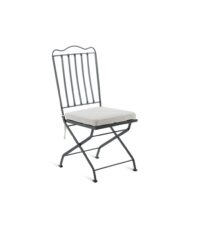 SILLA EN METAL PLEGABLE "VERONA"