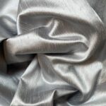 MANTEL SHANTUNG SILVER 126"