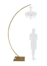 PEDESTAL PARA LAMPARA GOLD GRD