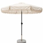 PARASOL CON FLECO SEVILLA BEIGE