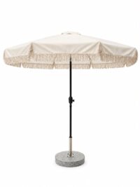 PARASOL CON FLECO SEVILLA BEIGE